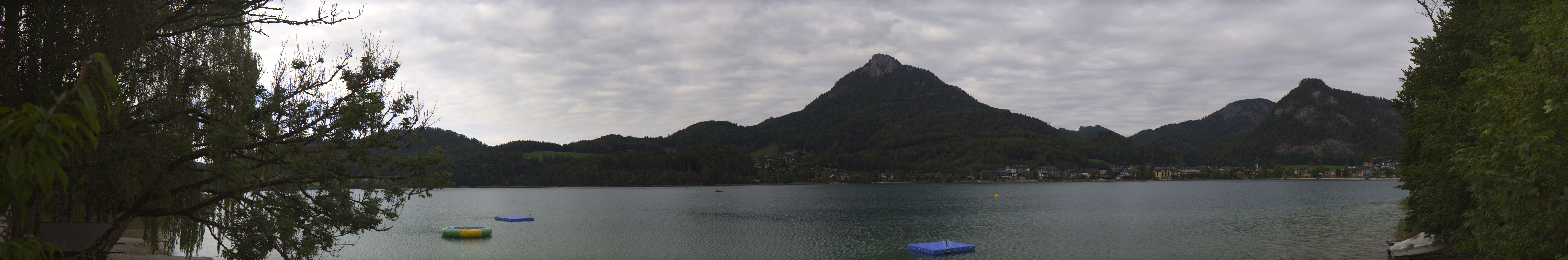 Archiv Foto Webcam Fuschlsee Panoramablick
