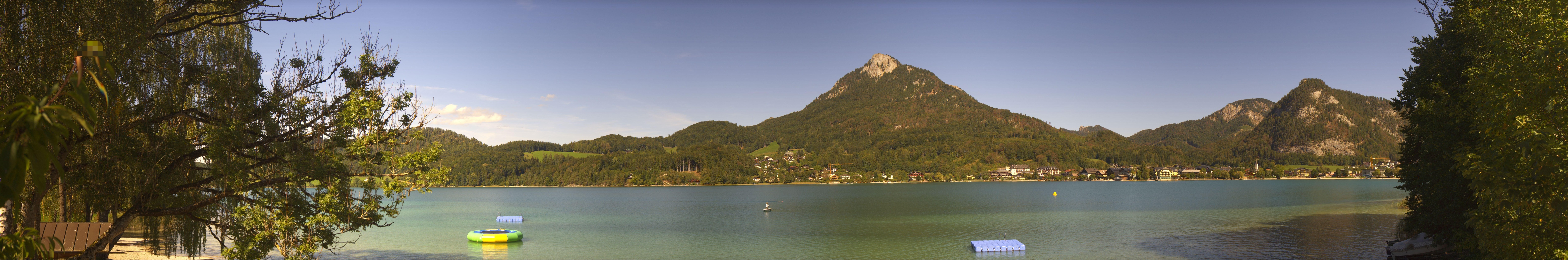 Archiv Foto Webcam Fuschlsee Panoramablick
