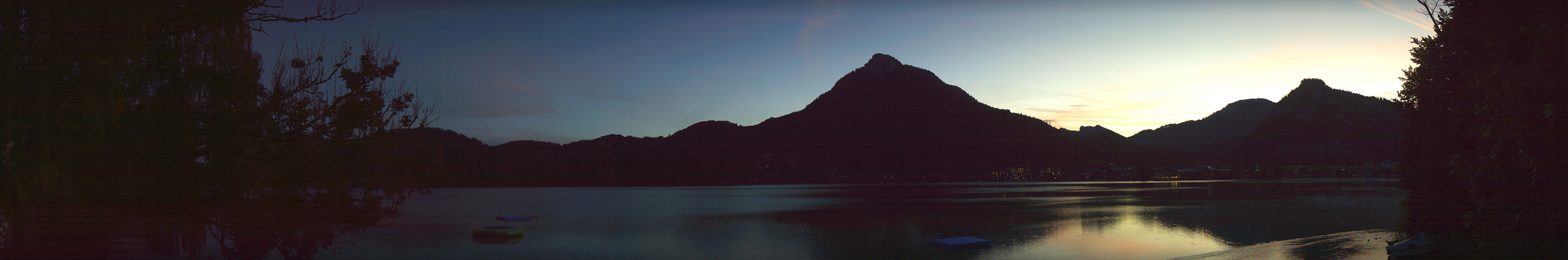 Archiv Foto Webcam Fuschlsee Panoramablick