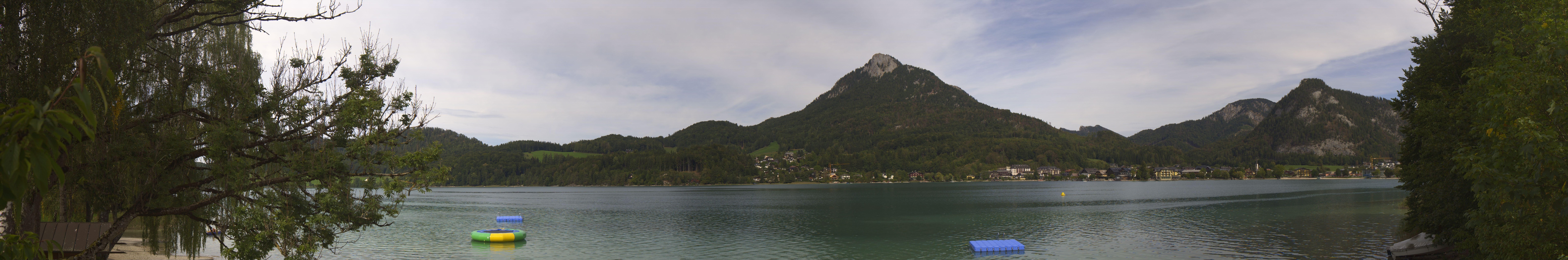 Archiv Foto Webcam Fuschlsee Panoramablick