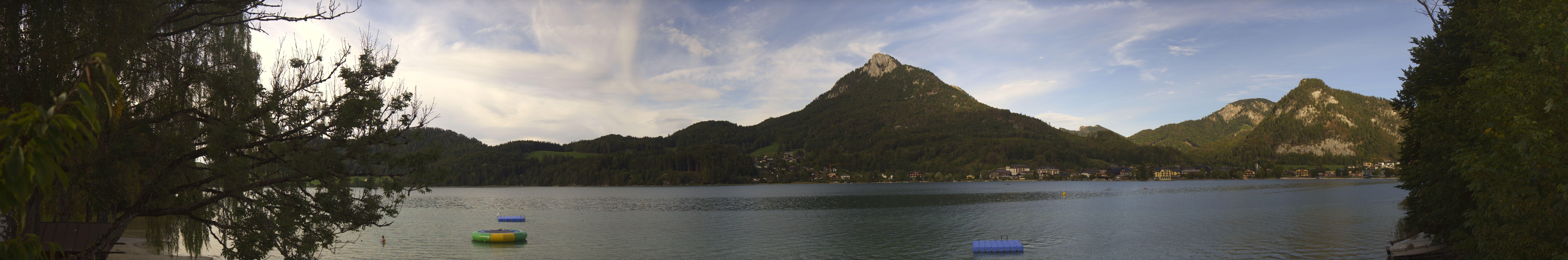 Archiv Foto Webcam Fuschlsee Panoramablick