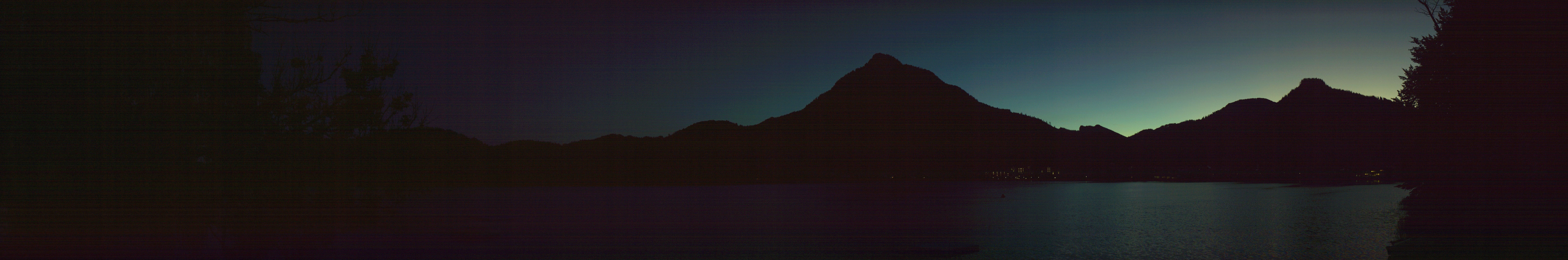 Archiv Foto Webcam Fuschlsee Panoramablick