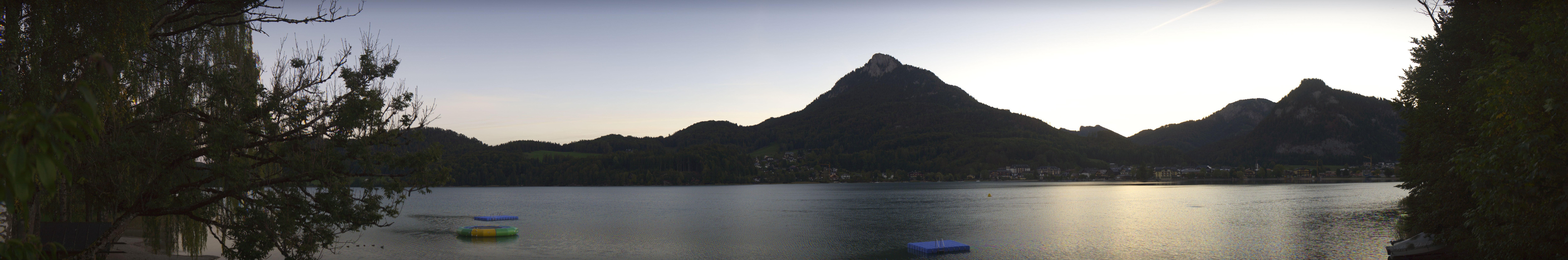 Archiv Foto Webcam Fuschlsee Panoramablick