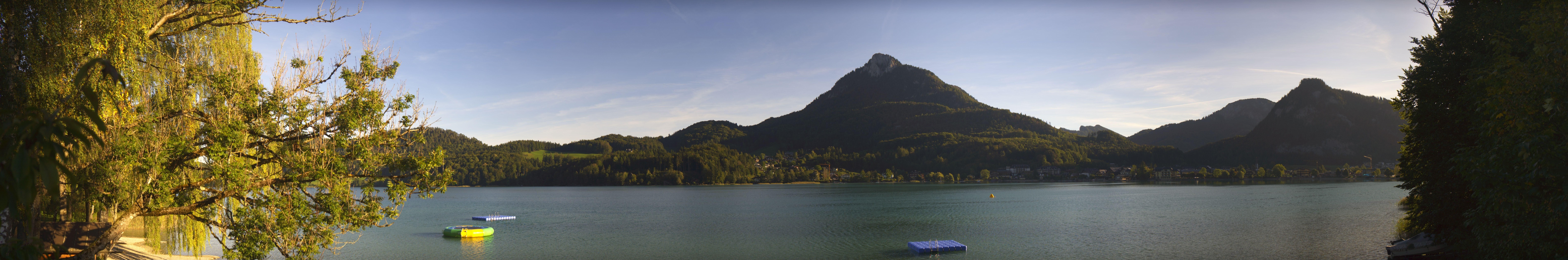 Archiv Foto Webcam Fuschlsee Panoramablick