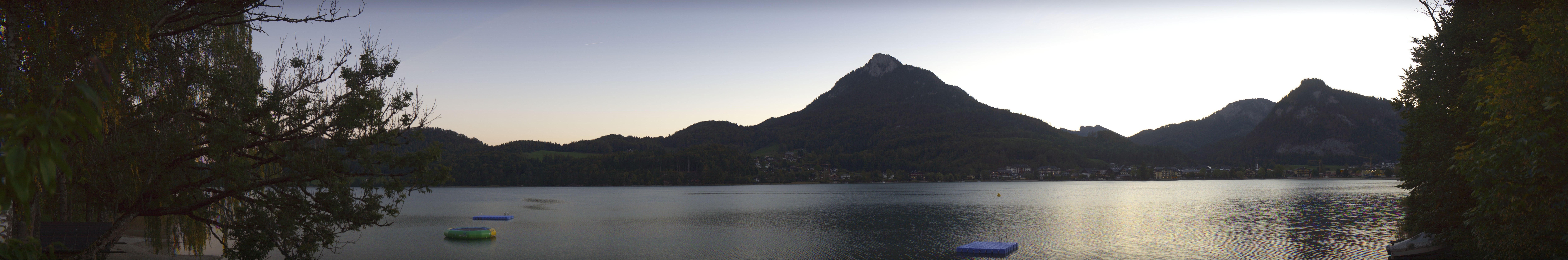 Archiv Foto Webcam Fuschlsee Panoramablick