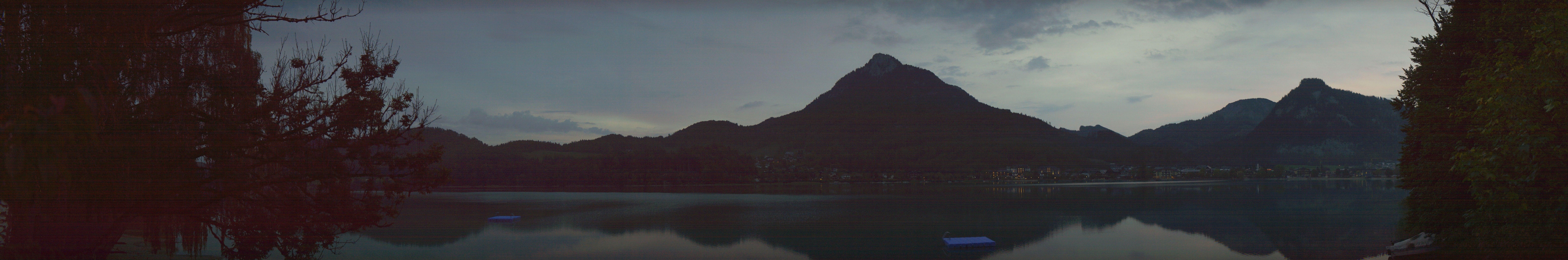 Archiv Foto Webcam Fuschlsee Panoramablick