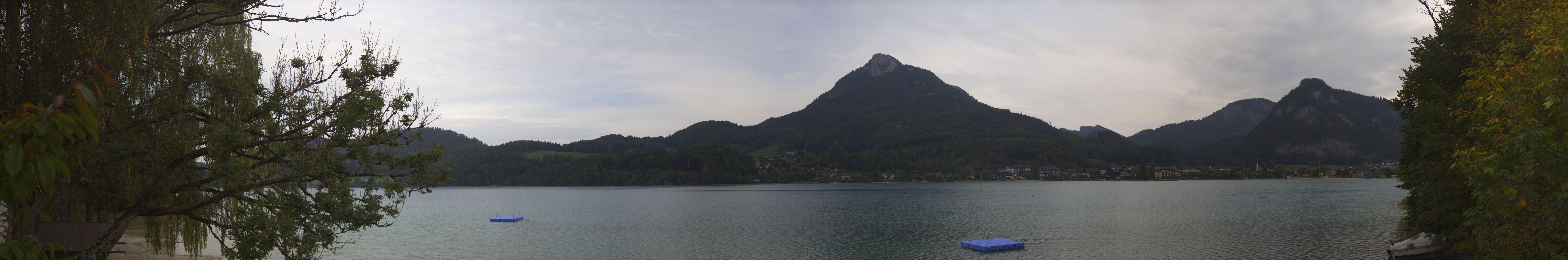 Archiv Foto Webcam Fuschlsee Panoramablick