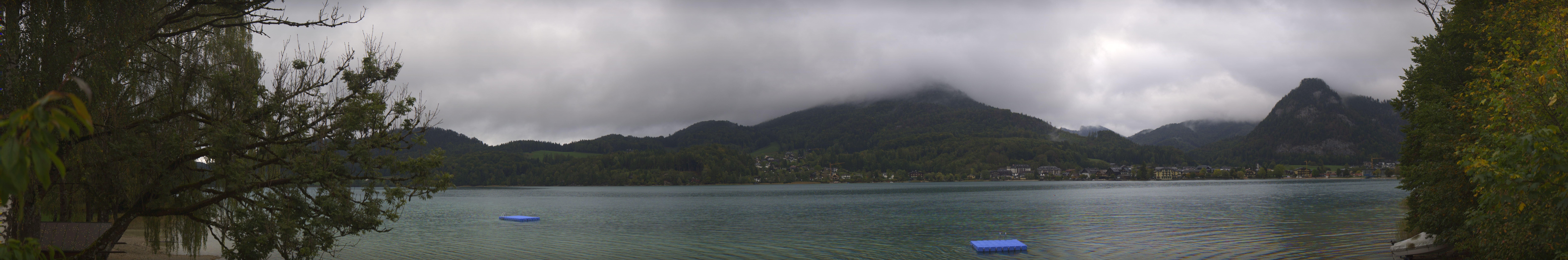 Archiv Foto Webcam Fuschlsee Panoramablick