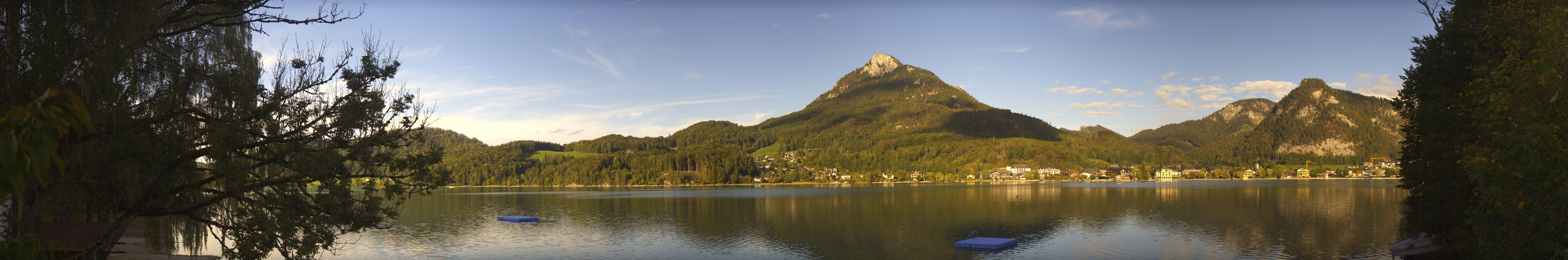 Archiv Foto Webcam Fuschlsee Panoramablick