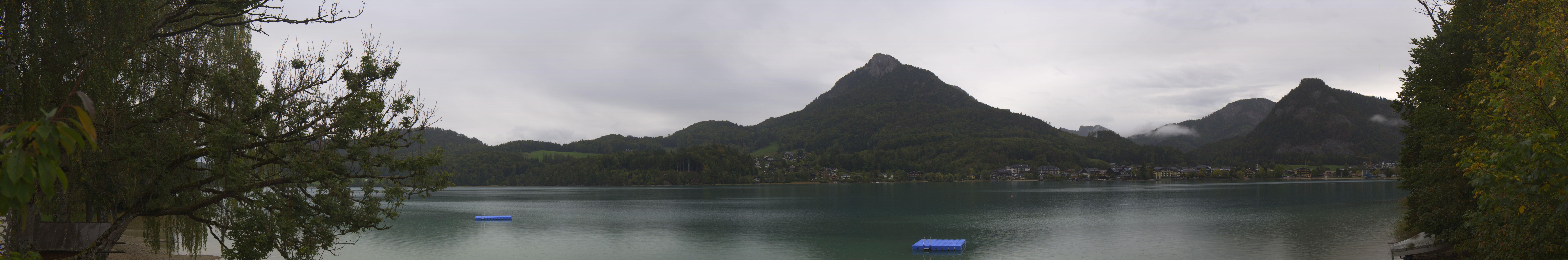 Archiv Foto Webcam Fuschlsee Panoramablick