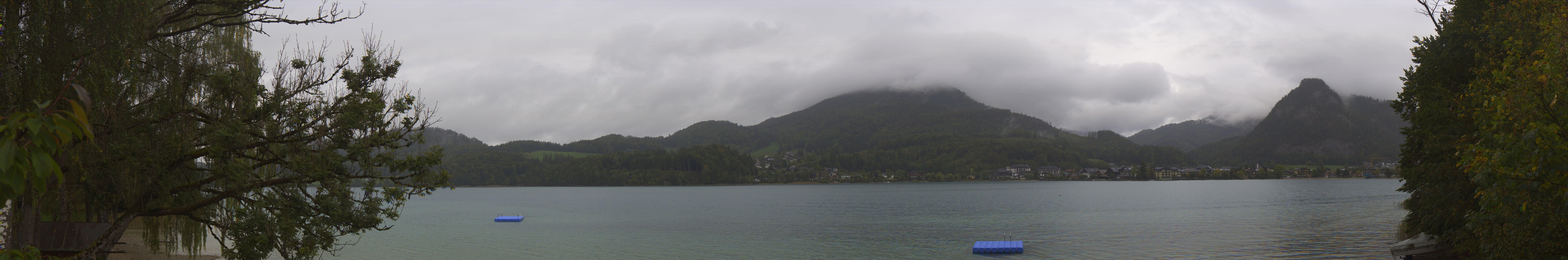 Archiv Foto Webcam Fuschlsee Panoramablick