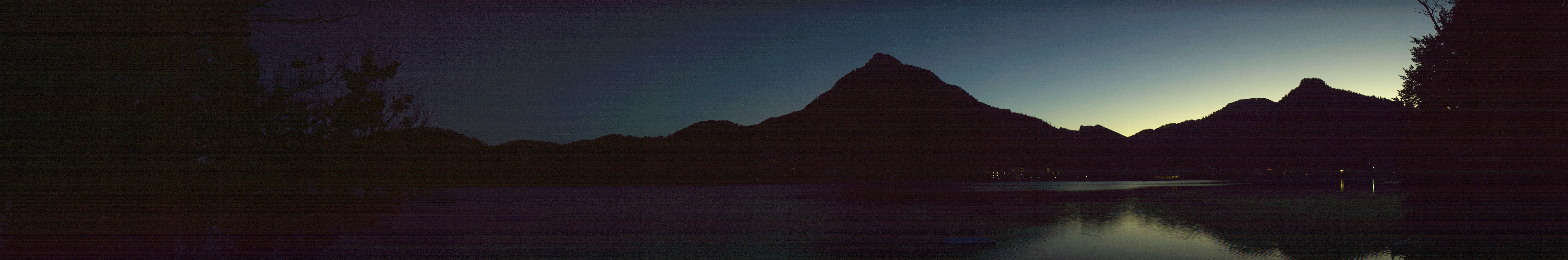 Archiv Foto Webcam Fuschlsee Panoramablick