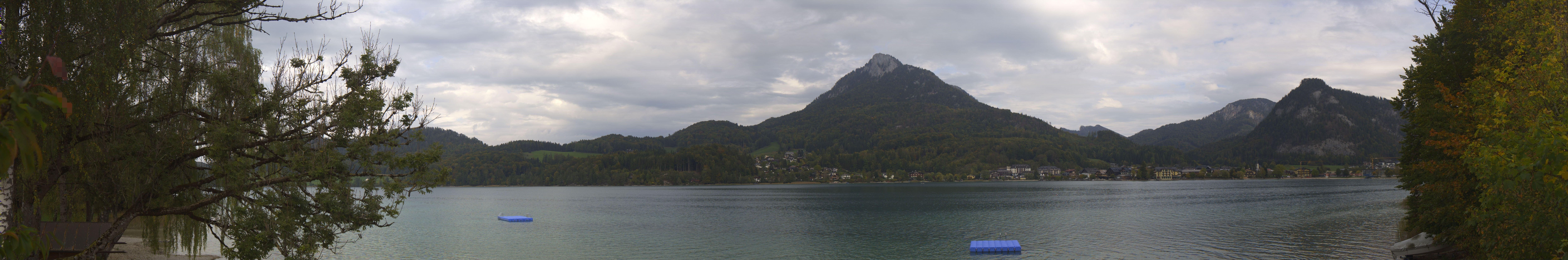 Archiv Foto Webcam Fuschlsee Panoramablick