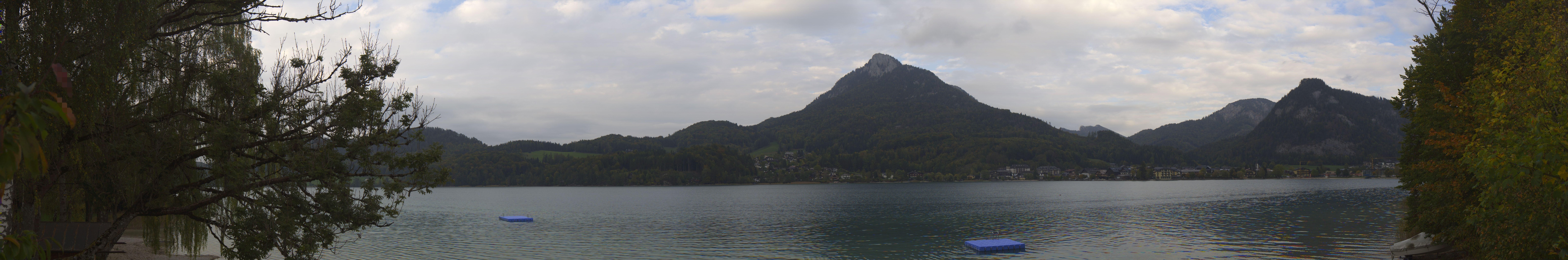 Archiv Foto Webcam Fuschlsee Panoramablick