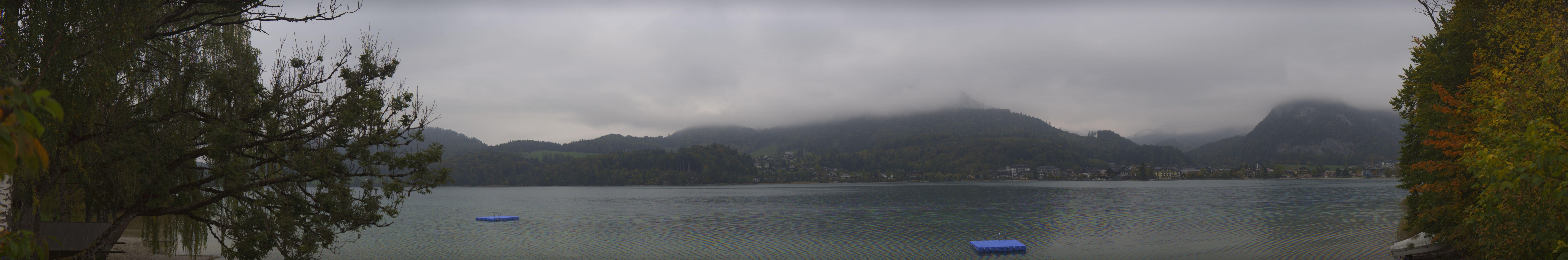 Archiv Foto Webcam Fuschlsee Panoramablick