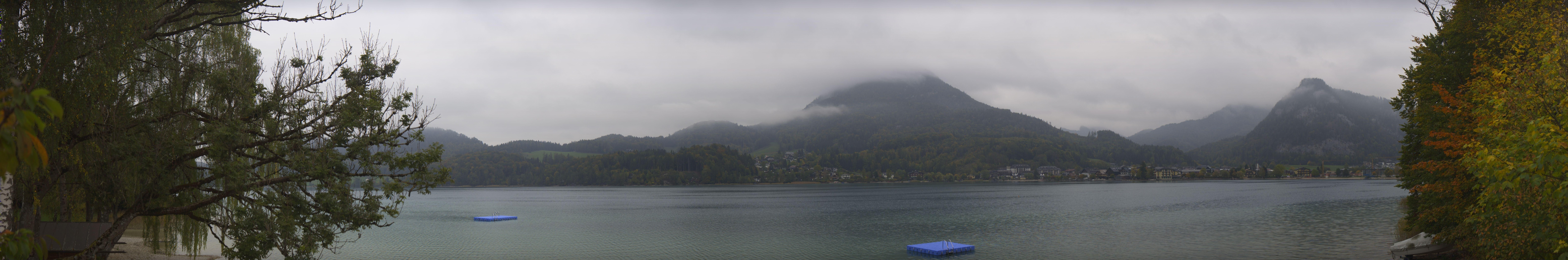 Archiv Foto Webcam Fuschlsee Panoramablick