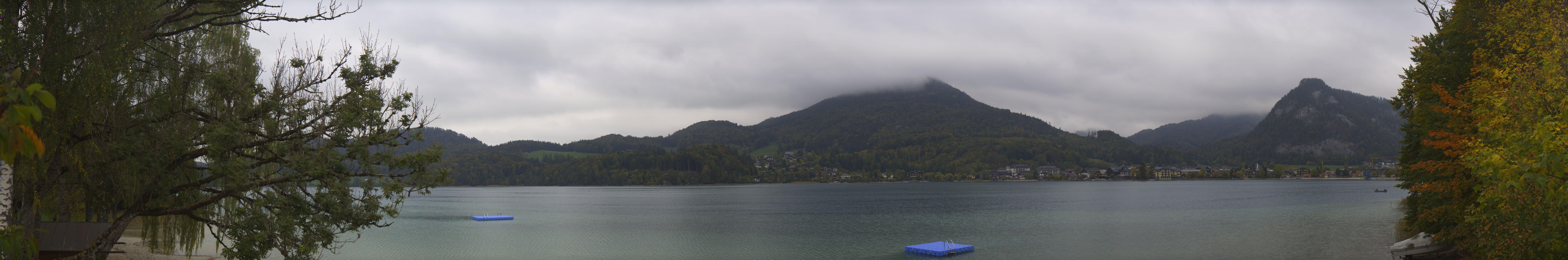 Archiv Foto Webcam Fuschlsee Panoramablick