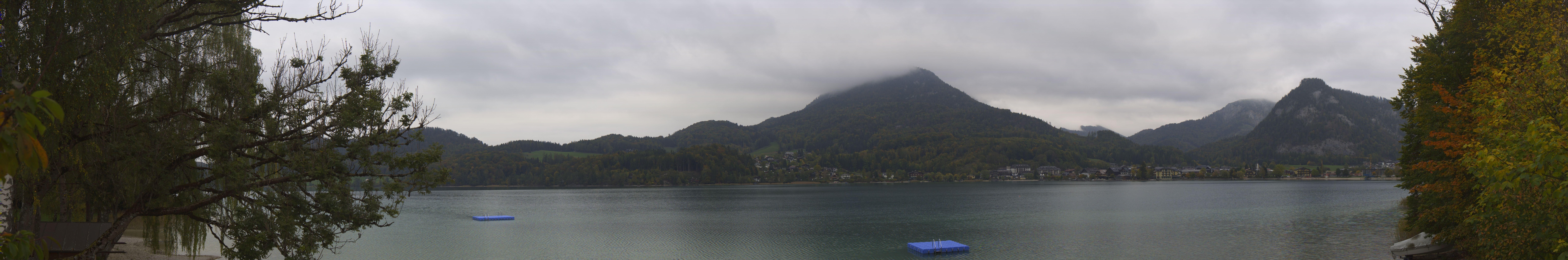 Archiv Foto Webcam Fuschlsee Panoramablick