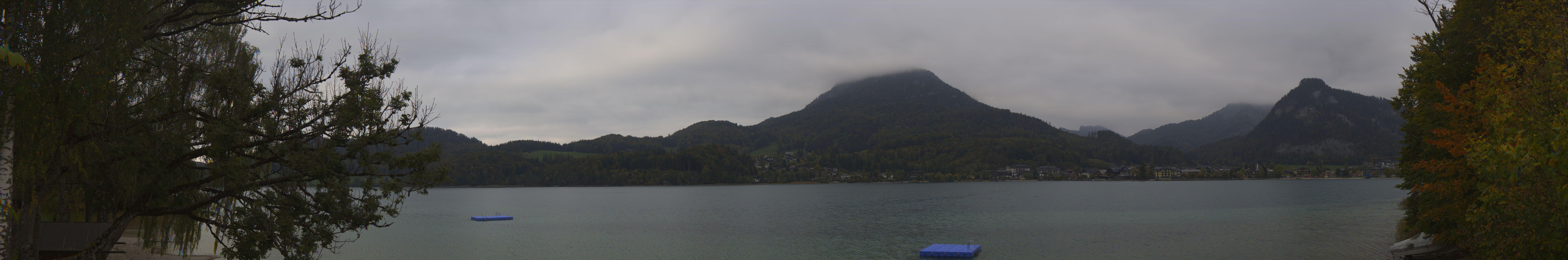 Archiv Foto Webcam Fuschlsee Panoramablick