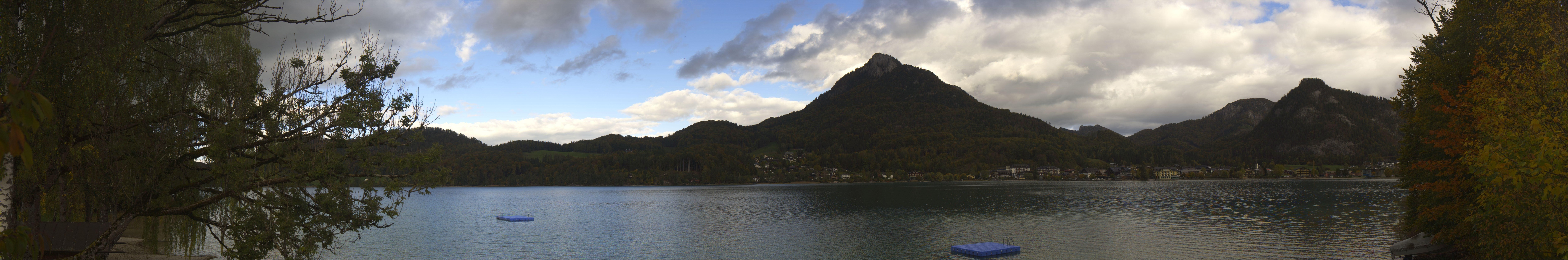 Archiv Foto Webcam Fuschlsee Panoramablick