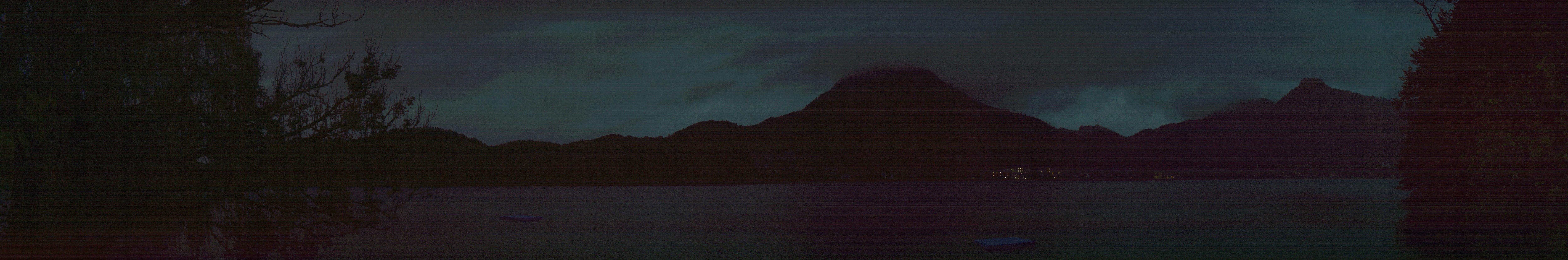 Archived image Webcam Fuschl am See: Panoramic View