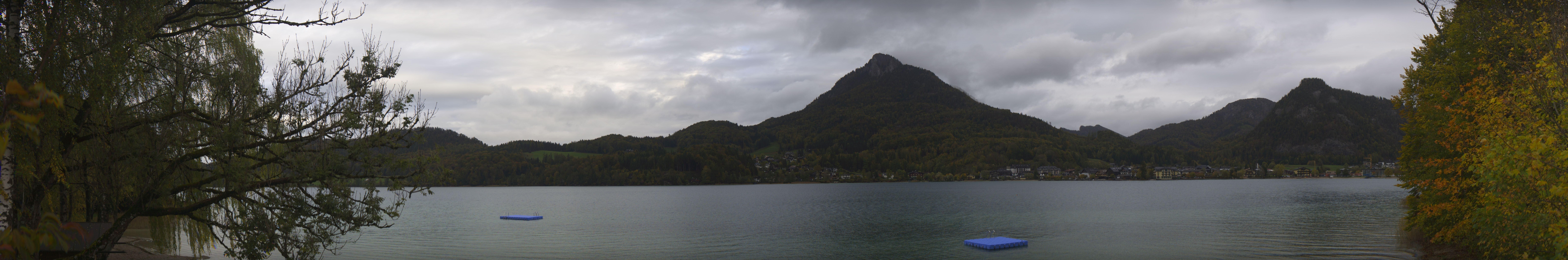 Archived image Webcam Fuschl am See: Panoramic View