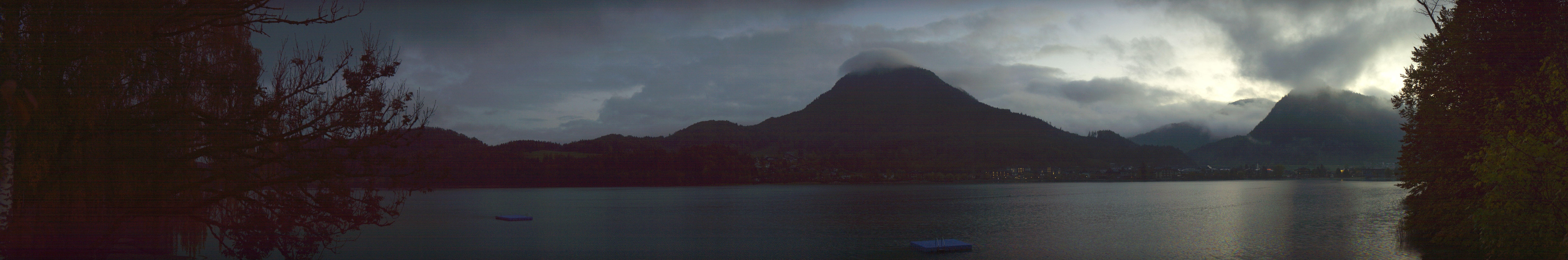 Archiv Foto Webcam Fuschlsee Panoramablick