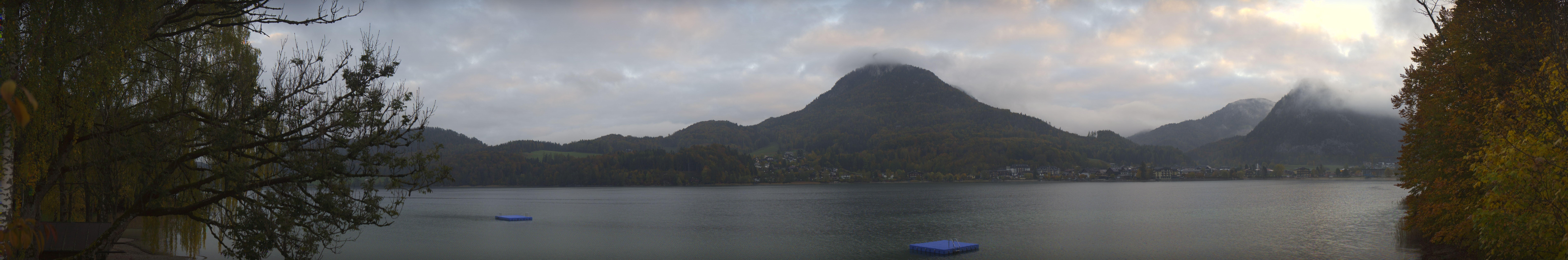 Archiv Foto Webcam Fuschlsee Panoramablick