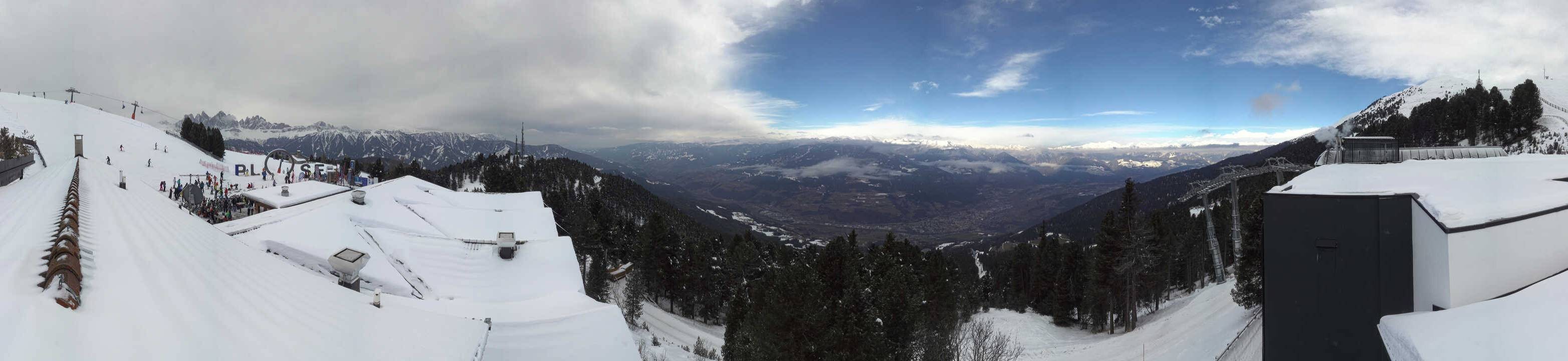 Archiv Foto Webcam Plose (Brixen): Kreuztal