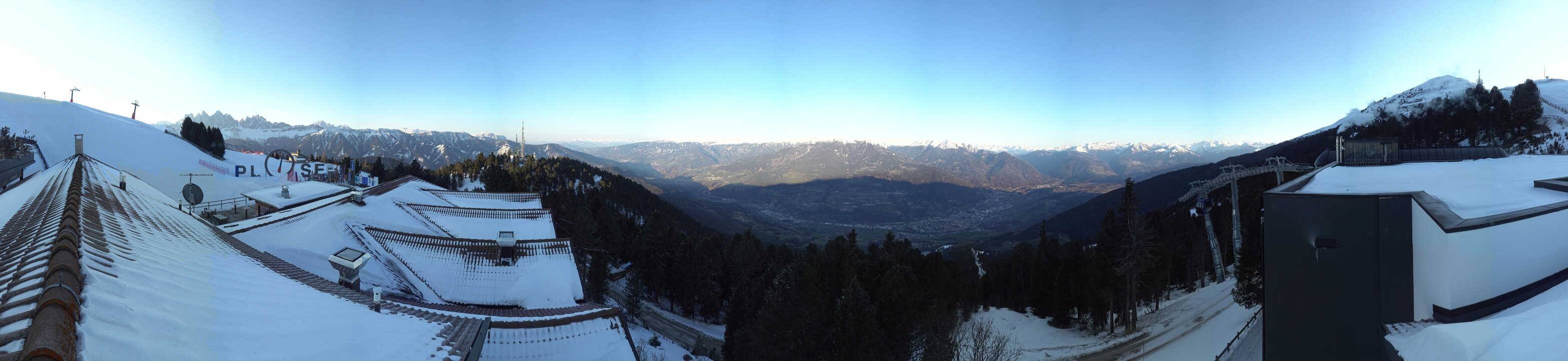 Archiv Foto Webcam Plose (Brixen): Kreuztal