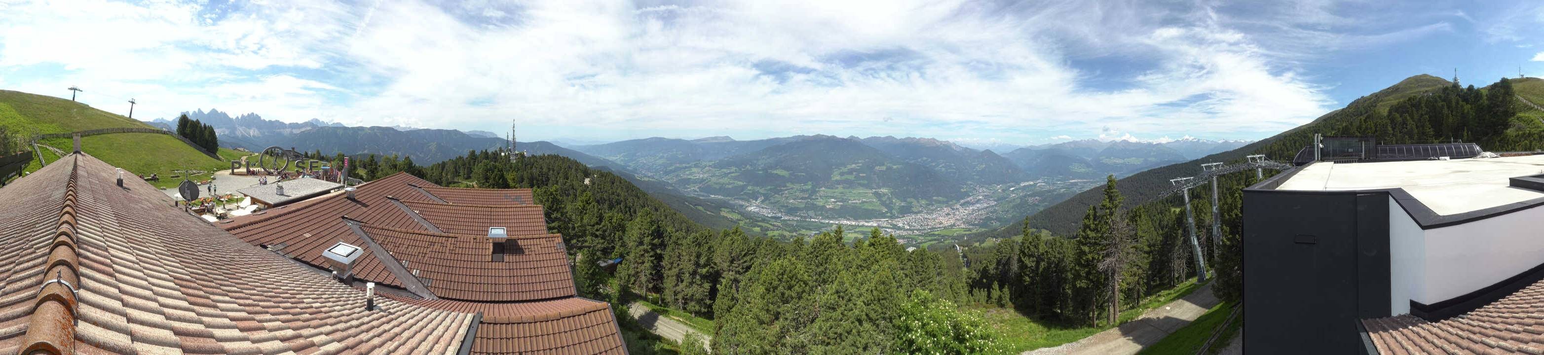 Archiv Foto Webcam Plose (Brixen): Kreuztal