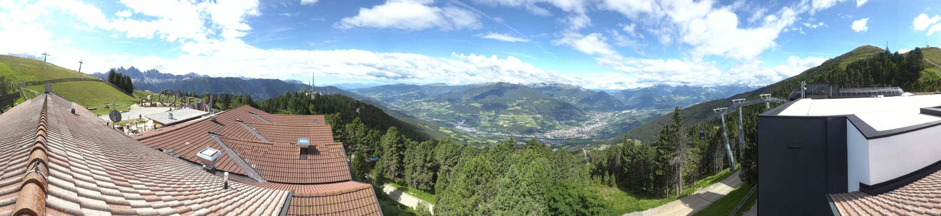 Archiv Foto Webcam Plose (Brixen): Kreuztal