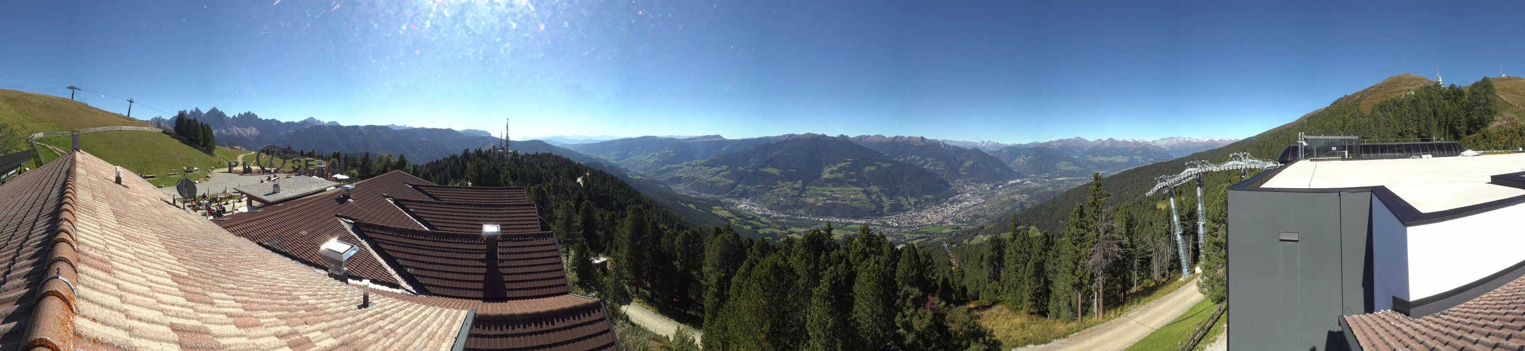 Archiv Foto Webcam Plose (Brixen): Kreuztal