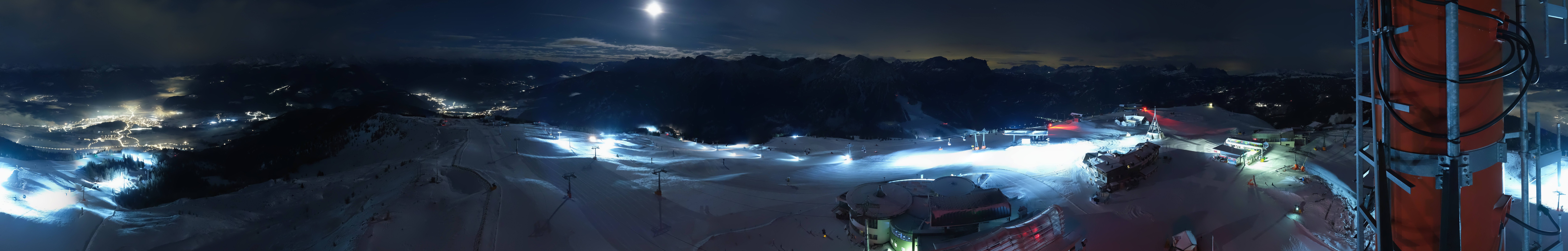 Archived image Webcam Kronplatz Bruneck: Panoramic View