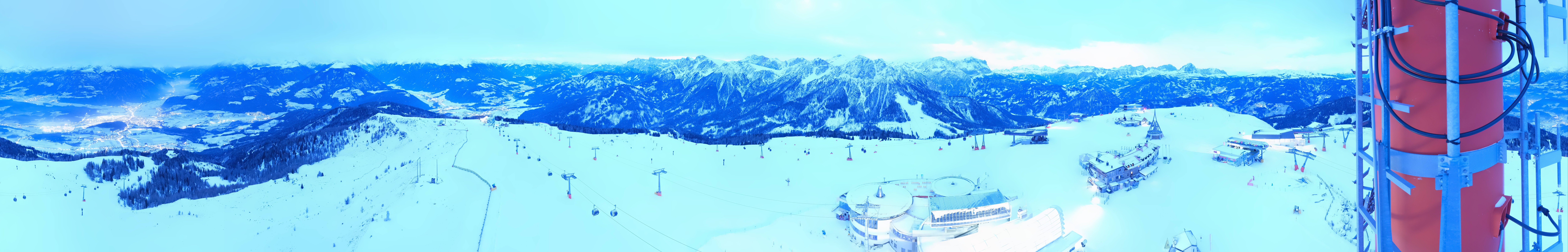 Archiv Foto Webcam Kronplatz Bruneck: Panorama