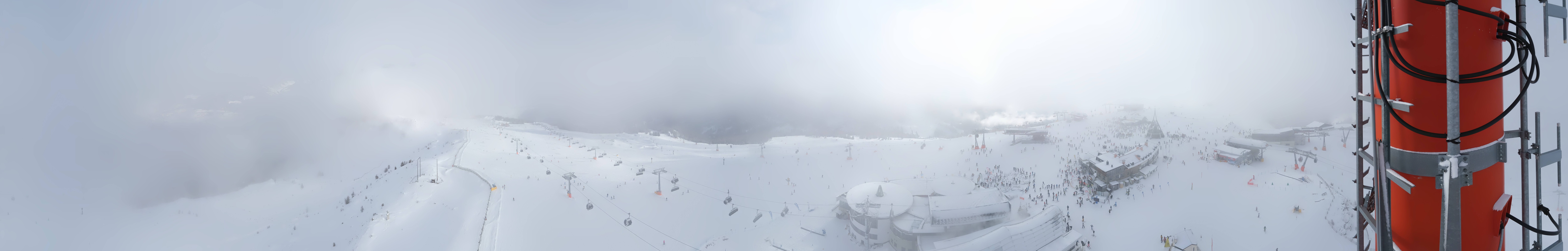 Archiv Foto Webcam Kronplatz Bruneck: Panorama