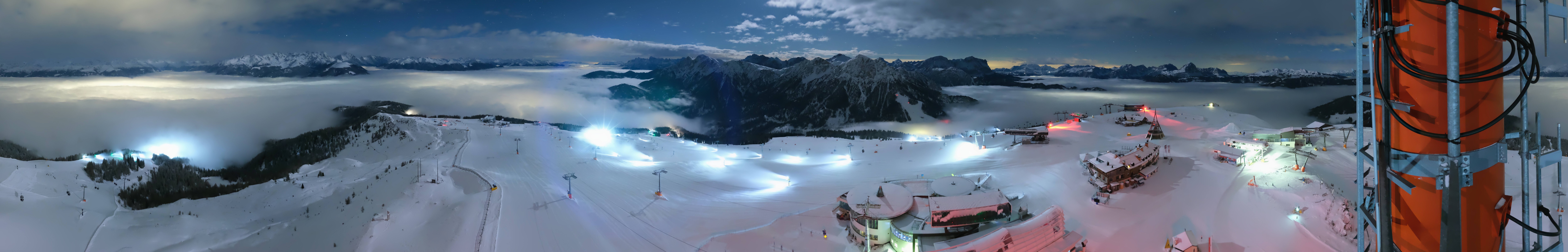 Archiv Foto Webcam Kronplatz Bruneck: Panorama