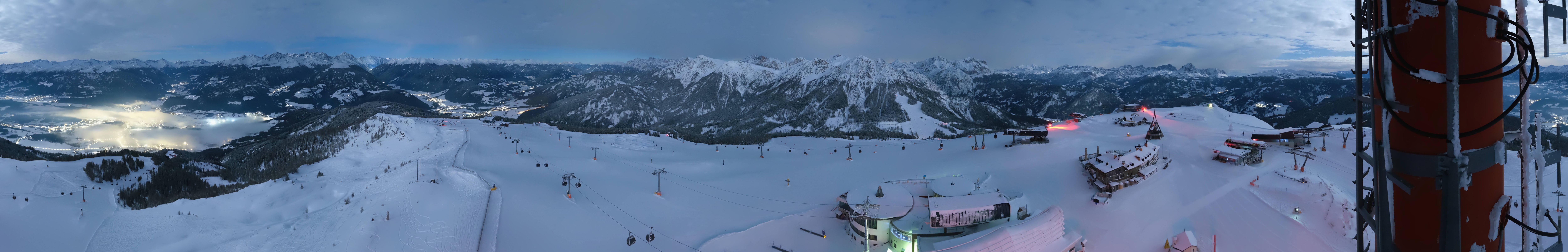 Archiv Foto Webcam Kronplatz Bruneck: Panorama