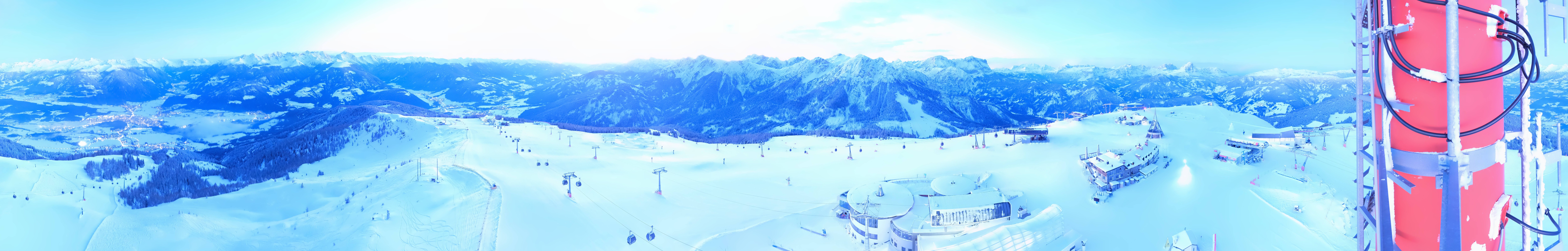 Archiv Foto Webcam Kronplatz Bruneck: Panorama