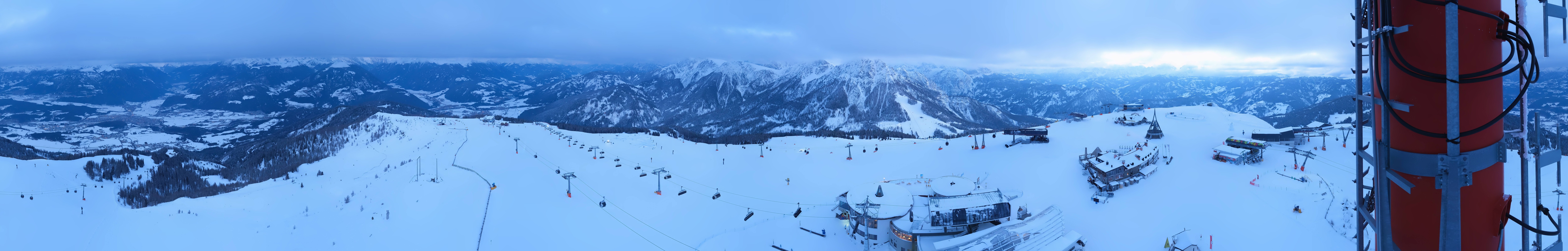 Archiv Foto Webcam Kronplatz Bruneck: Panorama