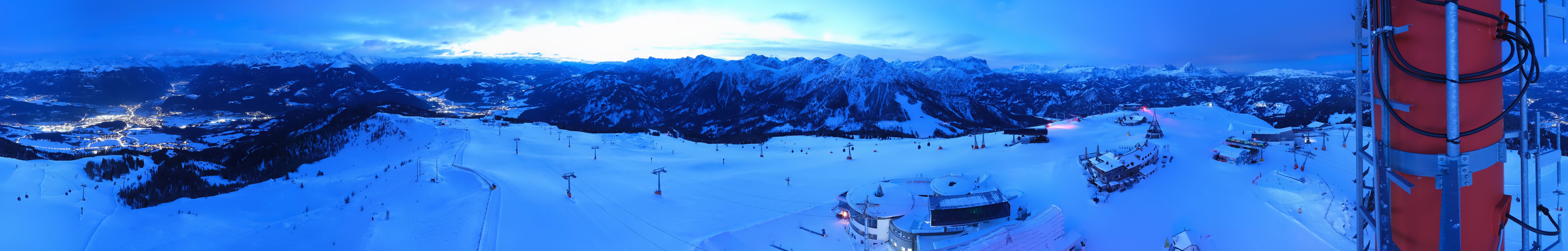 Archiv Foto Webcam Kronplatz Bruneck: Panorama