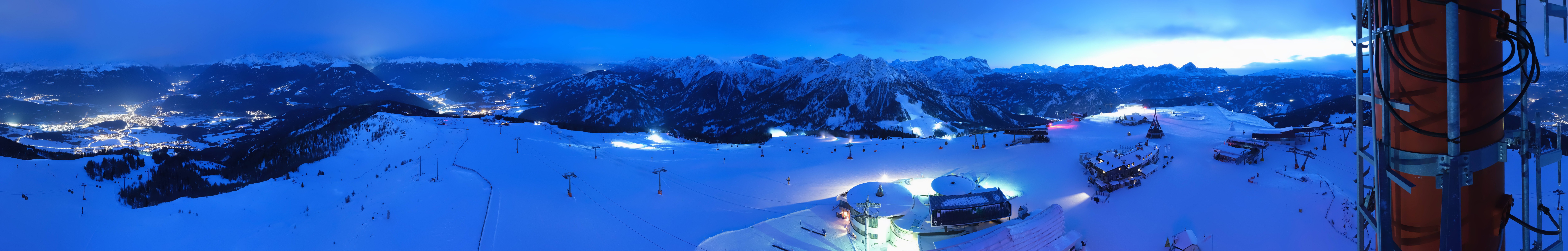 Archiv Foto Webcam Kronplatz Bruneck: Panorama