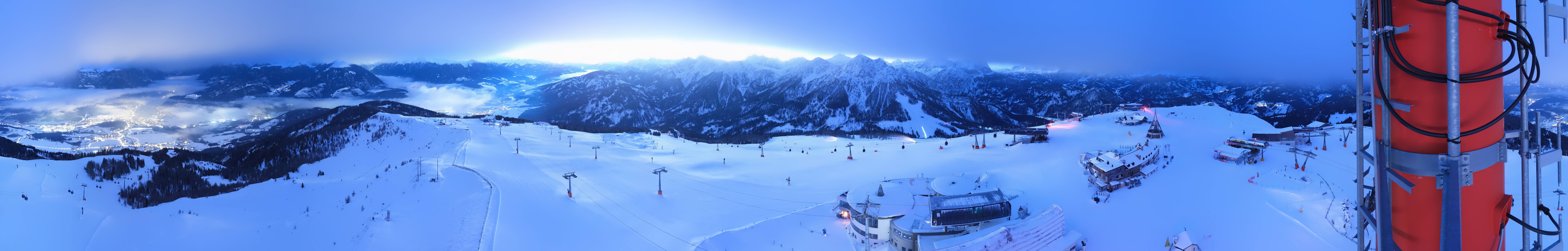 Archiv Foto Webcam Kronplatz Bruneck: Panorama