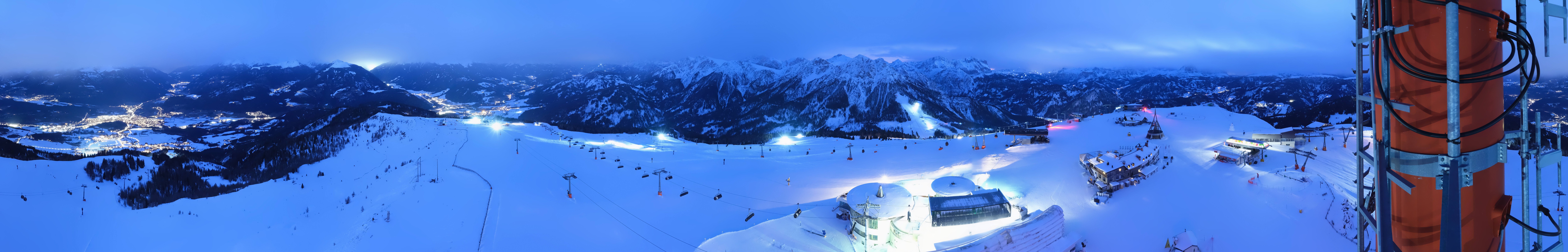 Archiv Foto Webcam Kronplatz Bruneck: Panorama