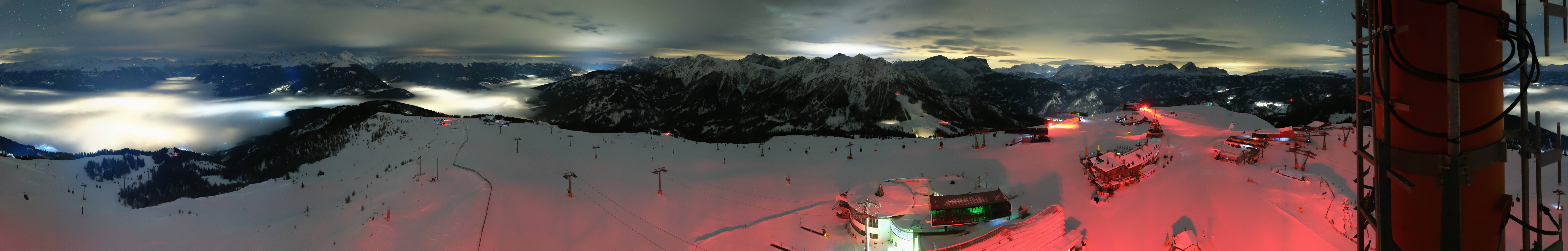 Archiv Foto Webcam Kronplatz Bruneck: Panorama
