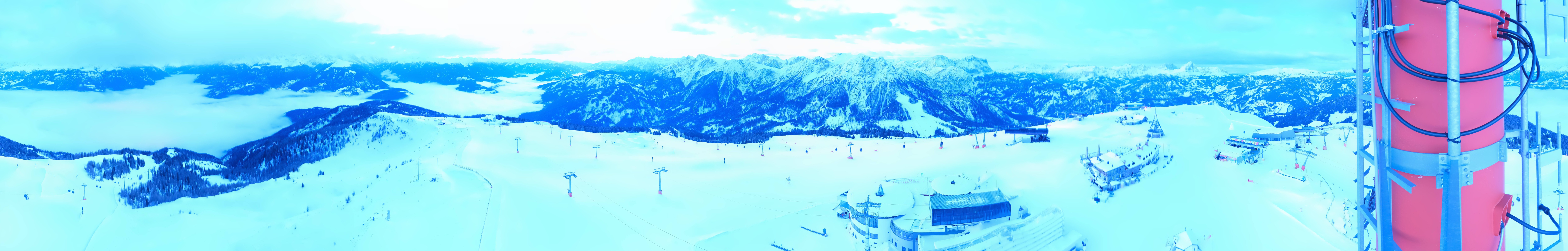 Archiv Foto Webcam Kronplatz Bruneck: Panorama