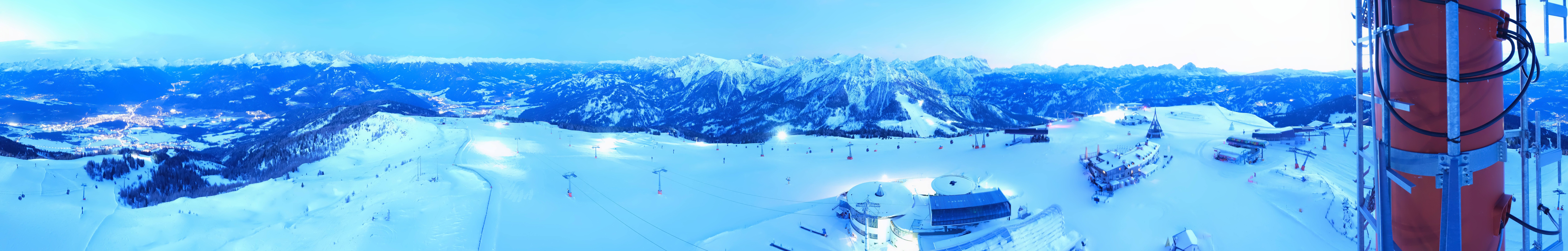 Archiv Foto Webcam Kronplatz Bruneck: Panorama