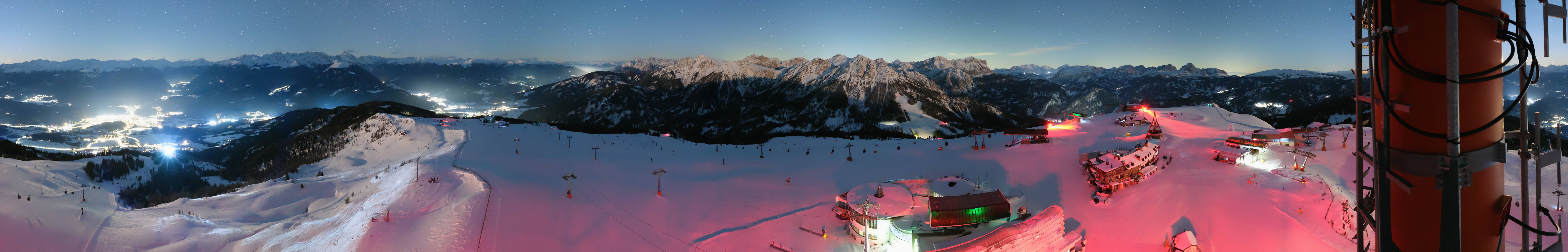 Archiv Foto Webcam Kronplatz Bruneck: Panorama