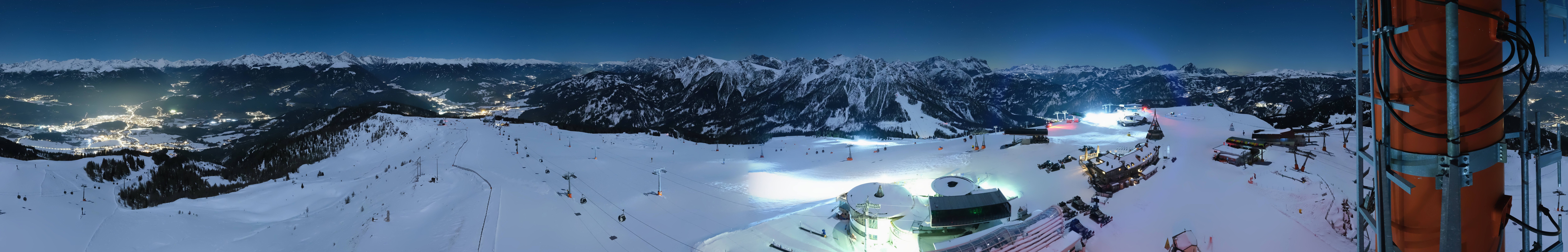 Archiv Foto Webcam Kronplatz Bruneck: Panorama