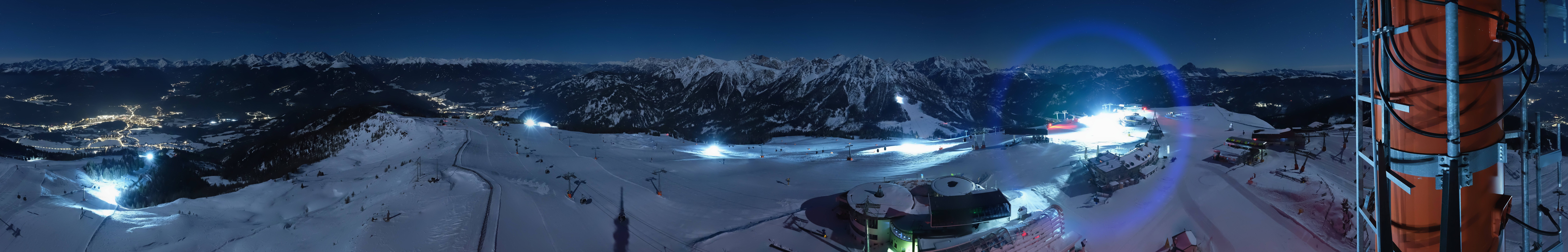 Archived image Webcam Kronplatz Bruneck: Panoramic View